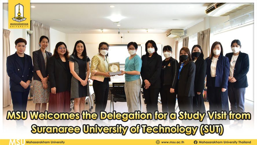 MSU Welcomes the Delegation for a Study Visit from Suranaree University of Technology (SUT)