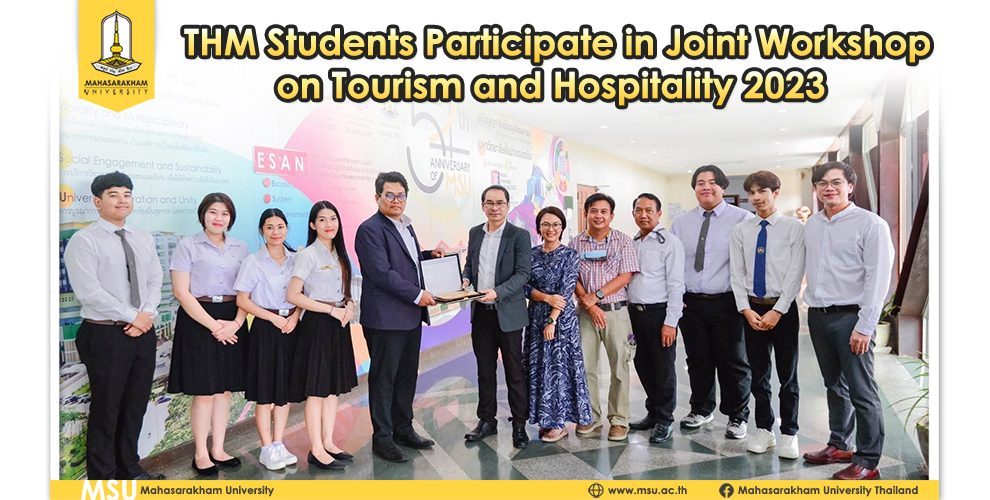 THM students participate in Joint Workshop on Tourism and Hospitality 2023